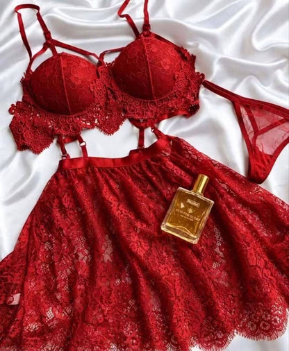 Ensemble Crimson 3pcs importation